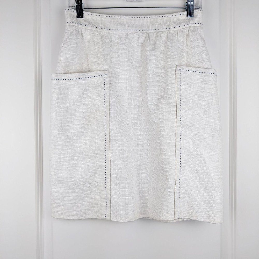 Cartonnier Cream Colored Skirt Size 8
